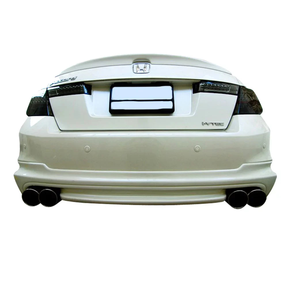 Ikon Motorsports Fitting with 08-12 Accord OE Factory Trunk Spoiler Painted #NH603P White Diamond Pearl