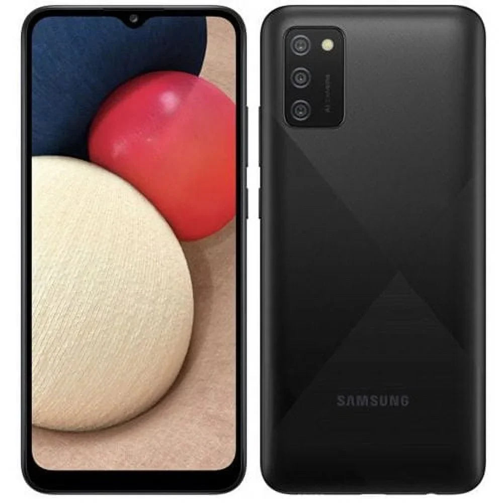 Restored Samsung WFMSAS124DGP5P Galaxy A02s, 32GB, Walmart Family Smartphone, Black (Refurbished)