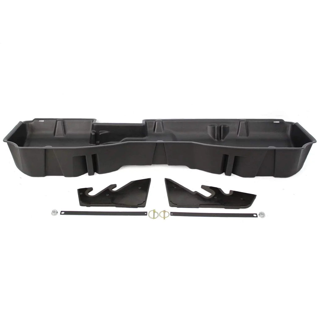 DU-HA 2014-18 Chevy GMC Under Seat Truck Storage Container Organizer Gun Rack