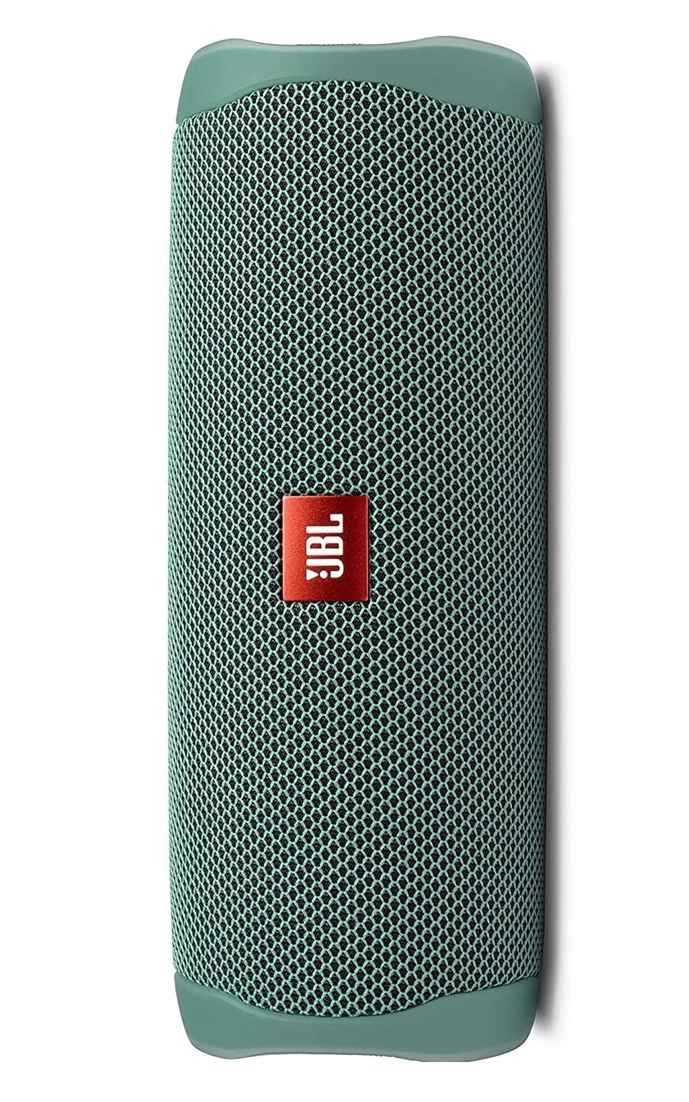 JBL Flip 5 Waterproof Portable Wireless Bluetooth Speaker Bundle with Silicone Protective Carrying Sleeve (EcoGreen)