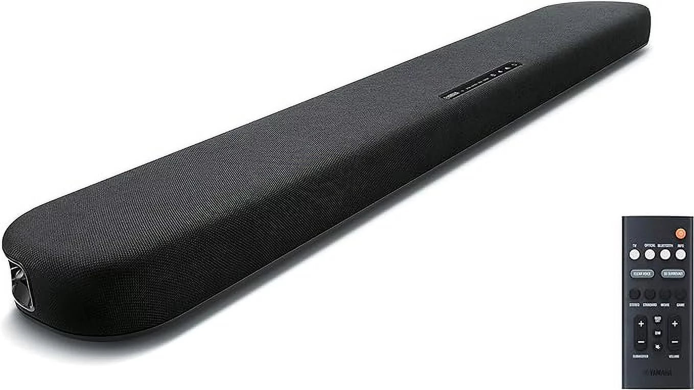 Open Box Yamaha Audio SR-B20A Sound Bar with Built-in Subwoofers and Bluetooth - Black