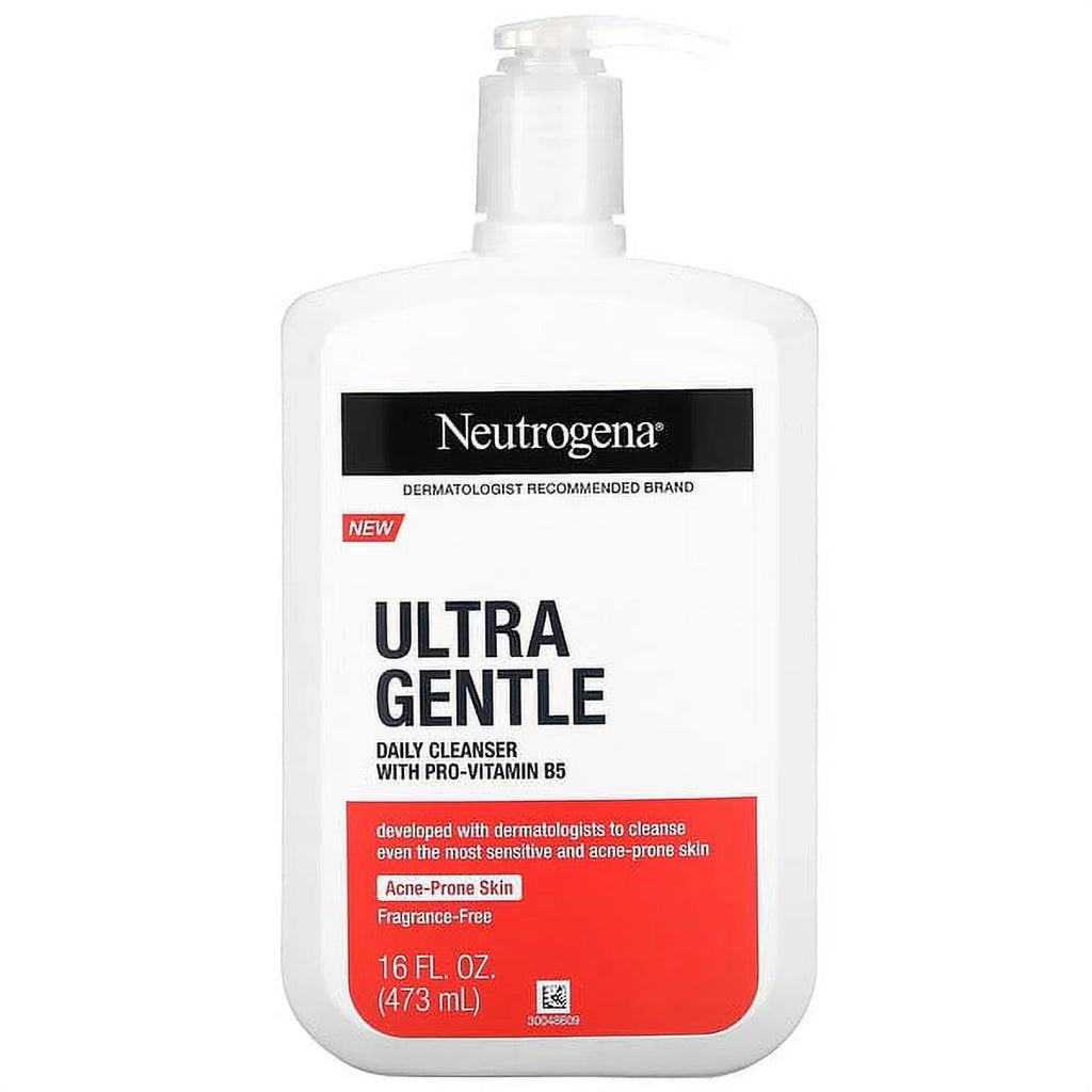 Neutrogena, Ultra Gentle, Daily Cleanser With Pro-Vitamin B5, Fragrance-Free, 16 fl oz