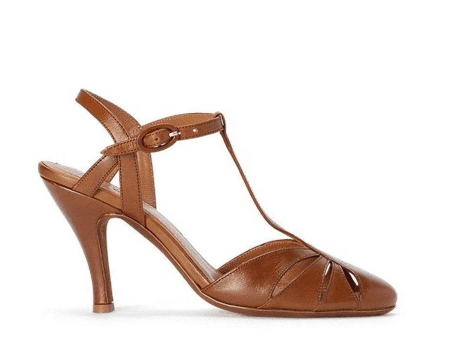 Ralph Lauren CUOIO Women's Vachetta Leather Closed-Toe Sandal, US 9 B