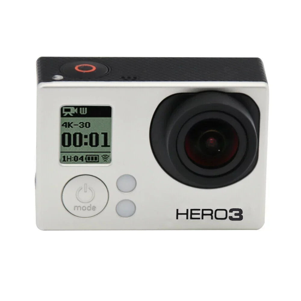 Restored GoPro HERO3 Black Edition Action Sport Wi-Fi Camera Camcorder With 35-In-1 Action Camera Accessory Kit (Refurbished)