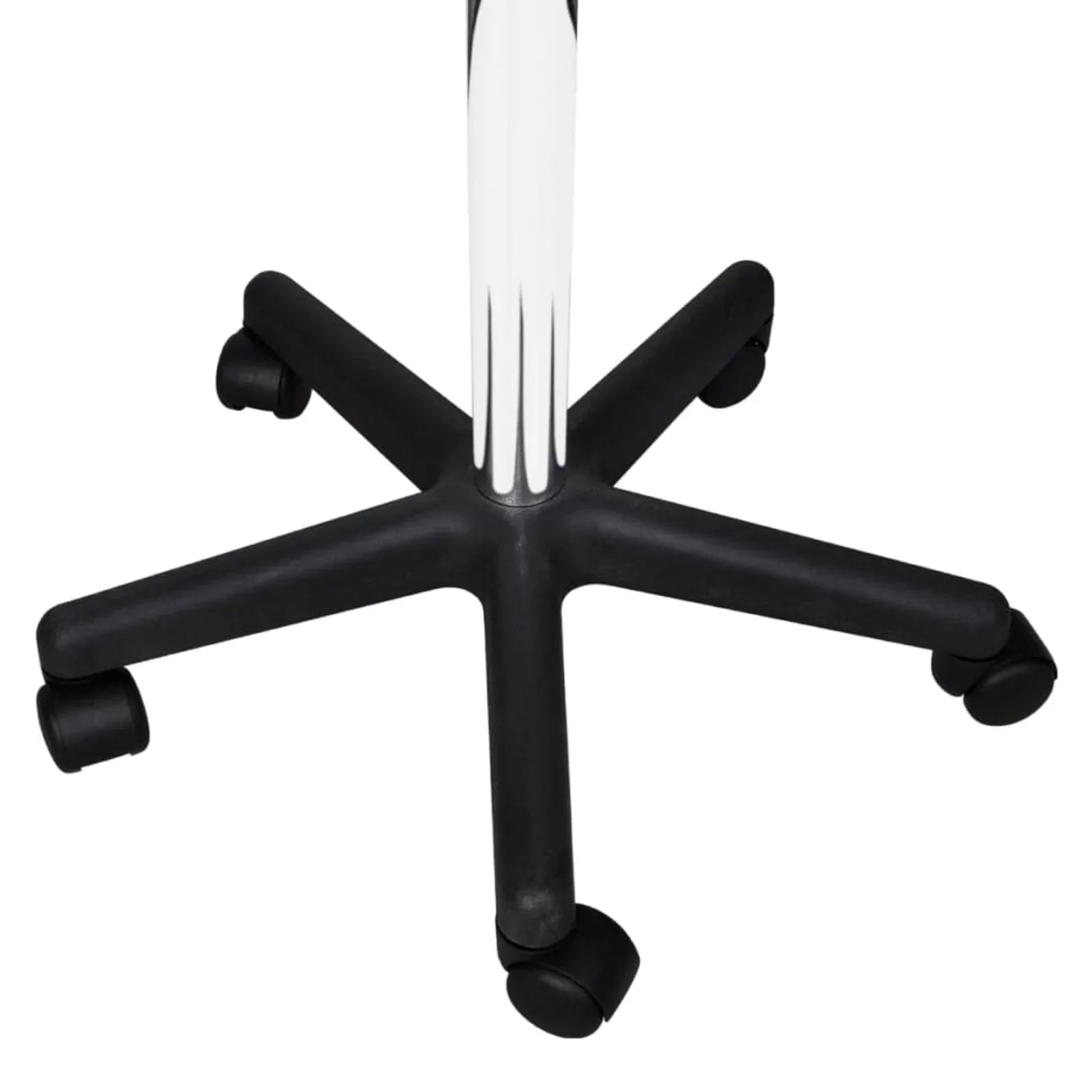 Suzicca Office Stool White Faux Leather
