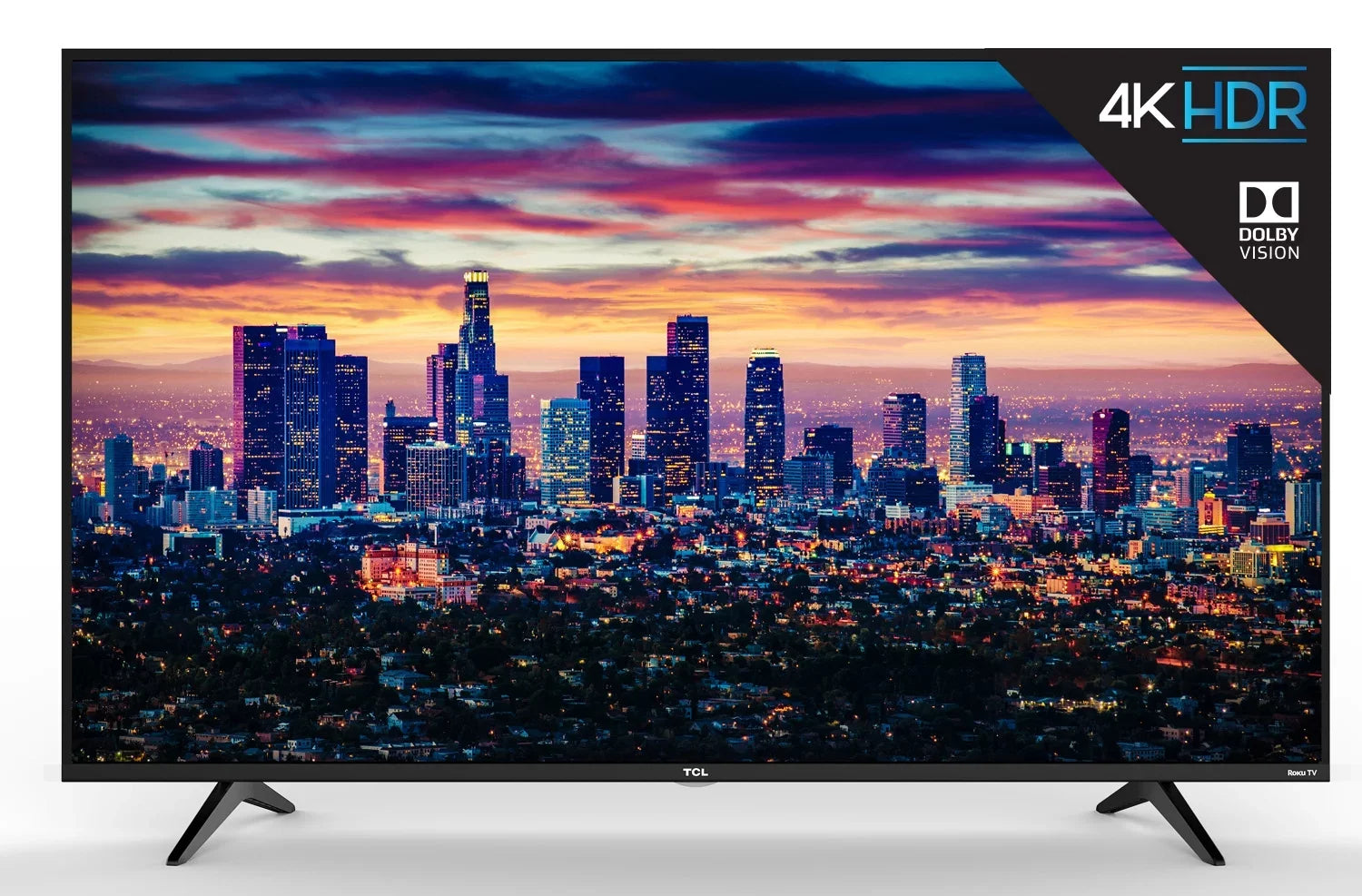TCL 49" Class 4K Ultra HD (2160p) Dolby Vision HDR Roku Smart LED TV (49S517)