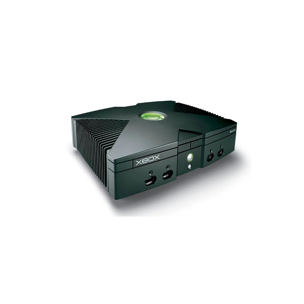 Pre-Owned Microsoft Original Xbox Console with Controller, Power Supply, and AV Cable,Black