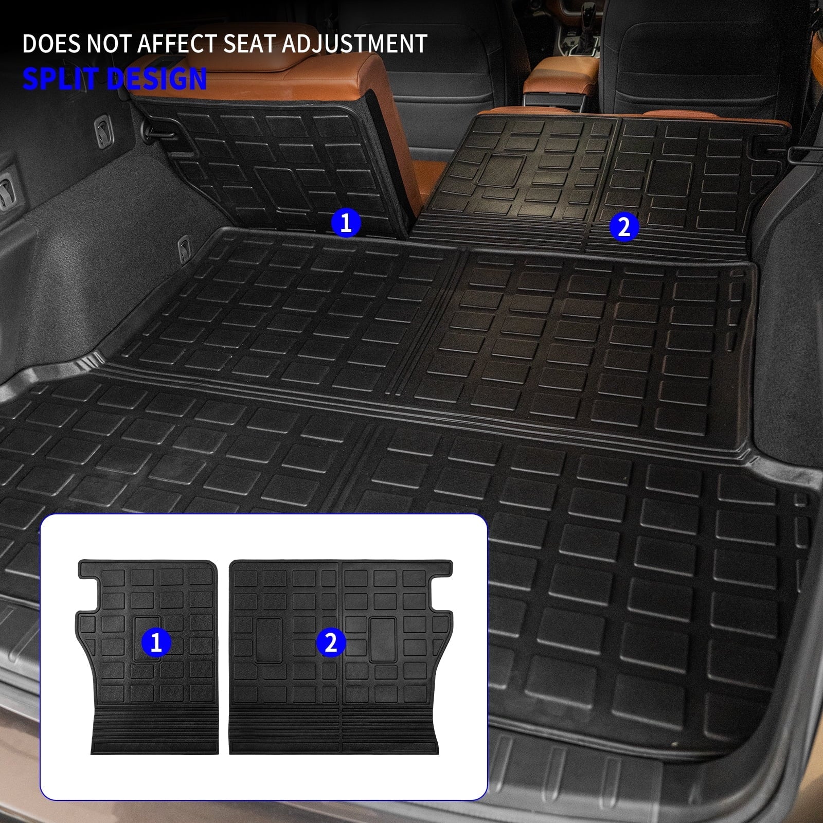 Fit 2020-2024 Subaru Outback Trunk Mats Cargo Liner Back Seat Shield Protector 2023 Subaru Outback