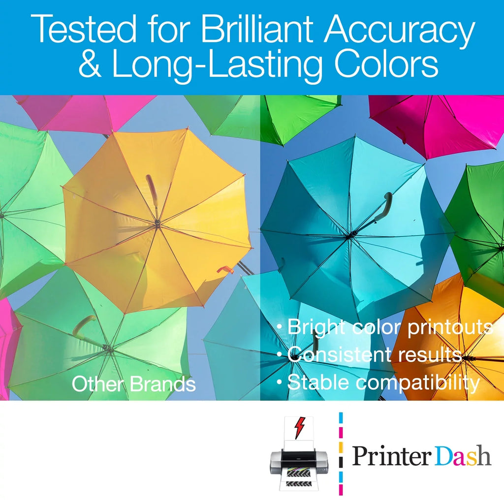PrinterDash Matching Replacement for BRTTN-2220X_3PK - Black