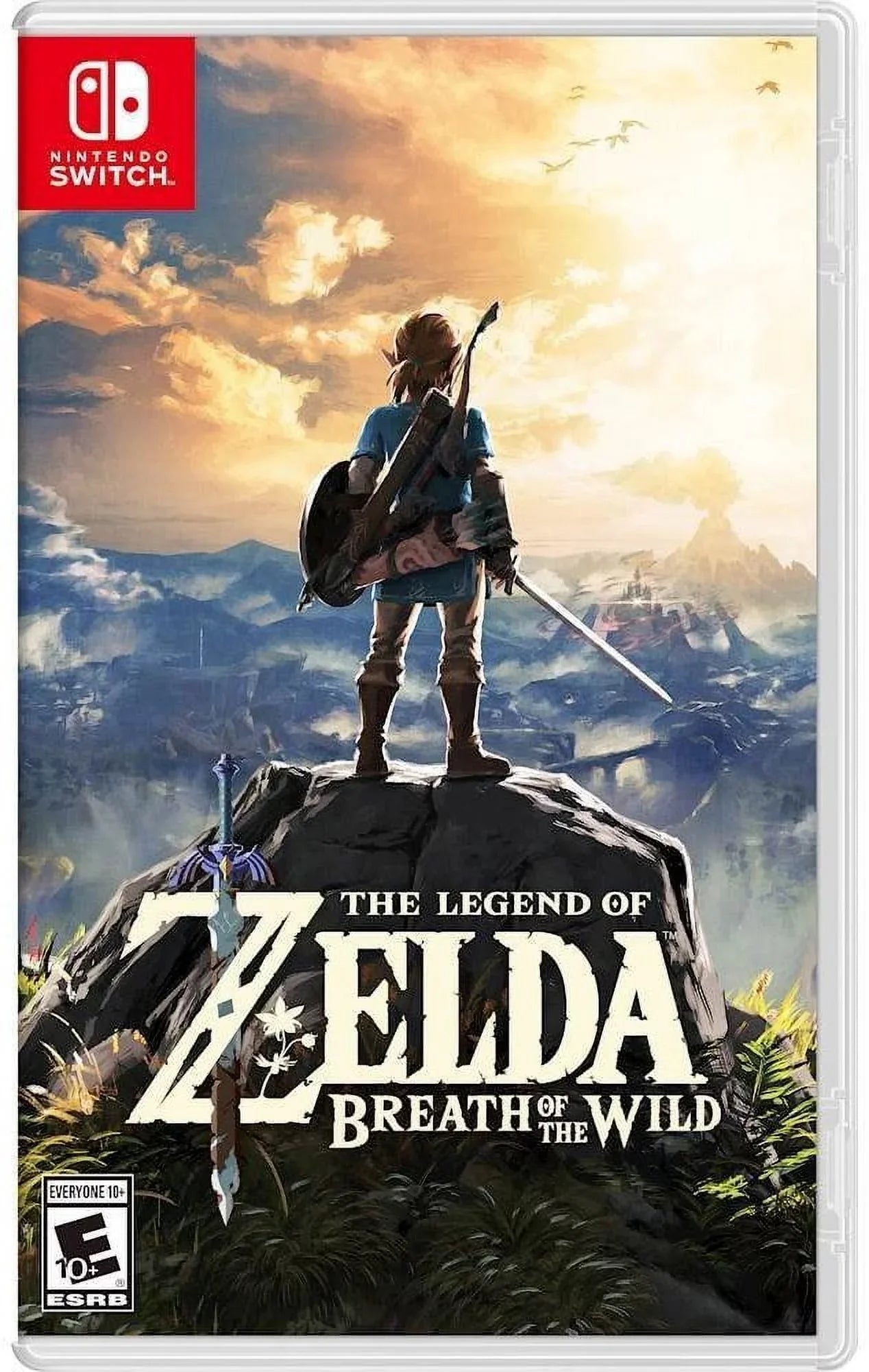 Nintendo Switch 32GB Console Gray Joy-con Bundle:Mario Kart 8 Deluxe and Deluxe Travel Case,The Legend of Zelda:Breath of the Wild,Pro Controller,Joy-Con Wheel (Set of 2)
