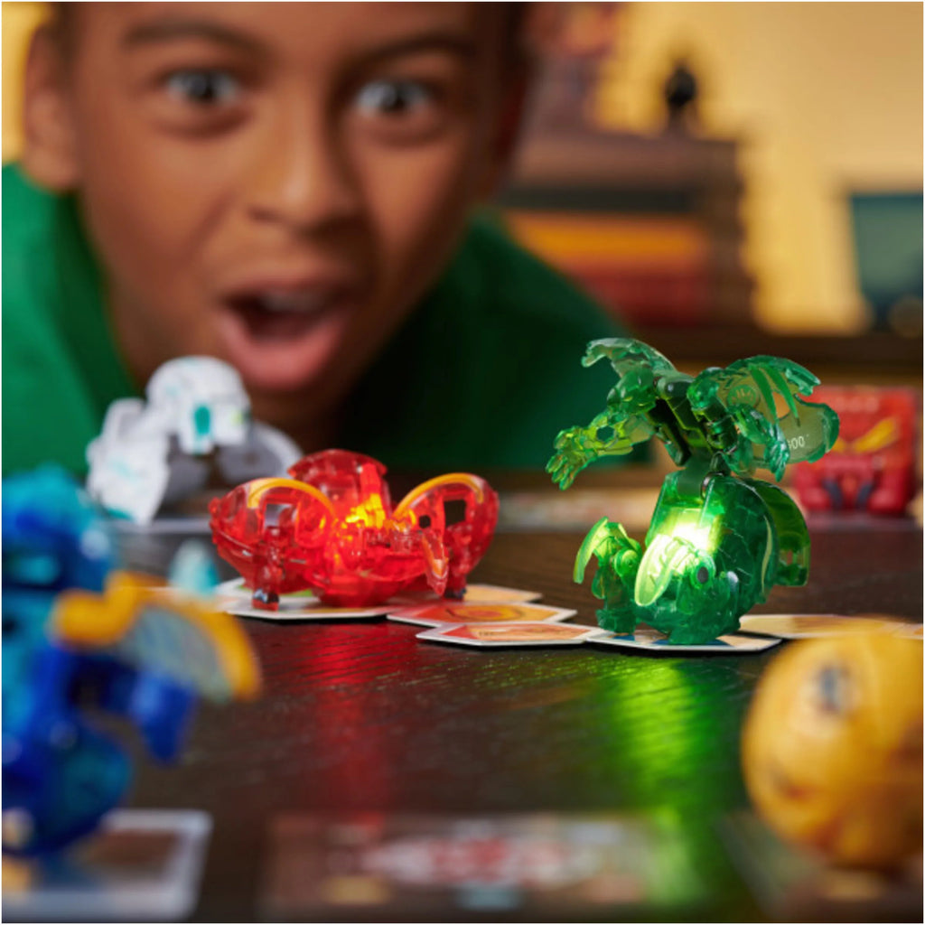 Bakugan Legends Collection 4-Pack, Cycloid Bakugan, Arcleon Geogan, Nillious Nova and more
