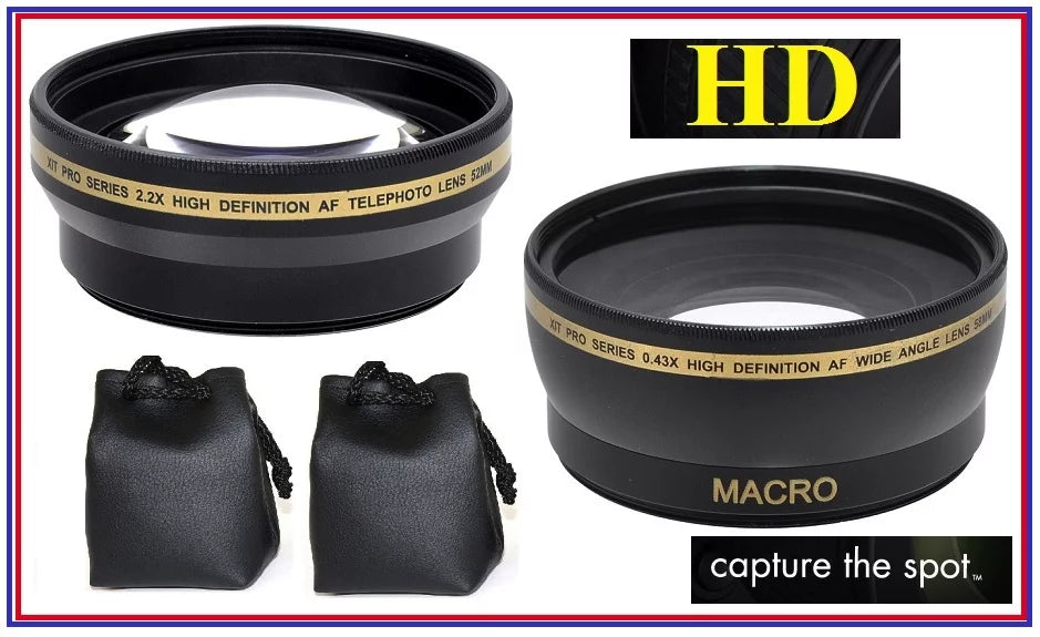 Super Saving Hi Def Accessory Pack for Nikon D3500 (55mm Suitable