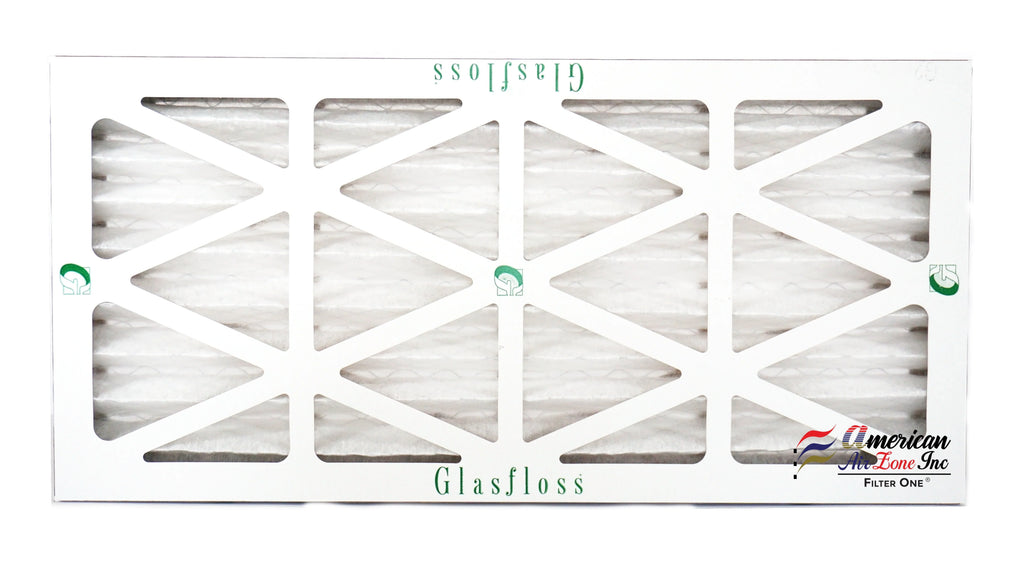 Glasfloss Air Filter 10x24x2 - 2" MERV 10 - (Pack of 4) - Pleated AC or HVAC Air Filter - Furnace Air Filter - Home or Office - Made In The USA.