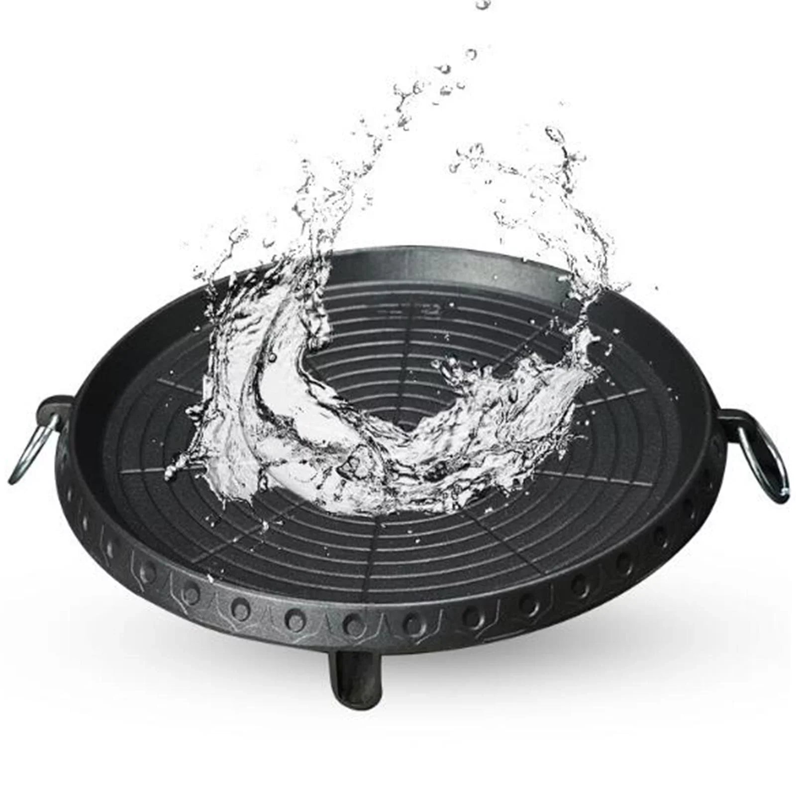Portable Frying Smokeless Tray Lightweight Induction Grill Pan Indoor Outdoor Picnic Household BBQ Camping