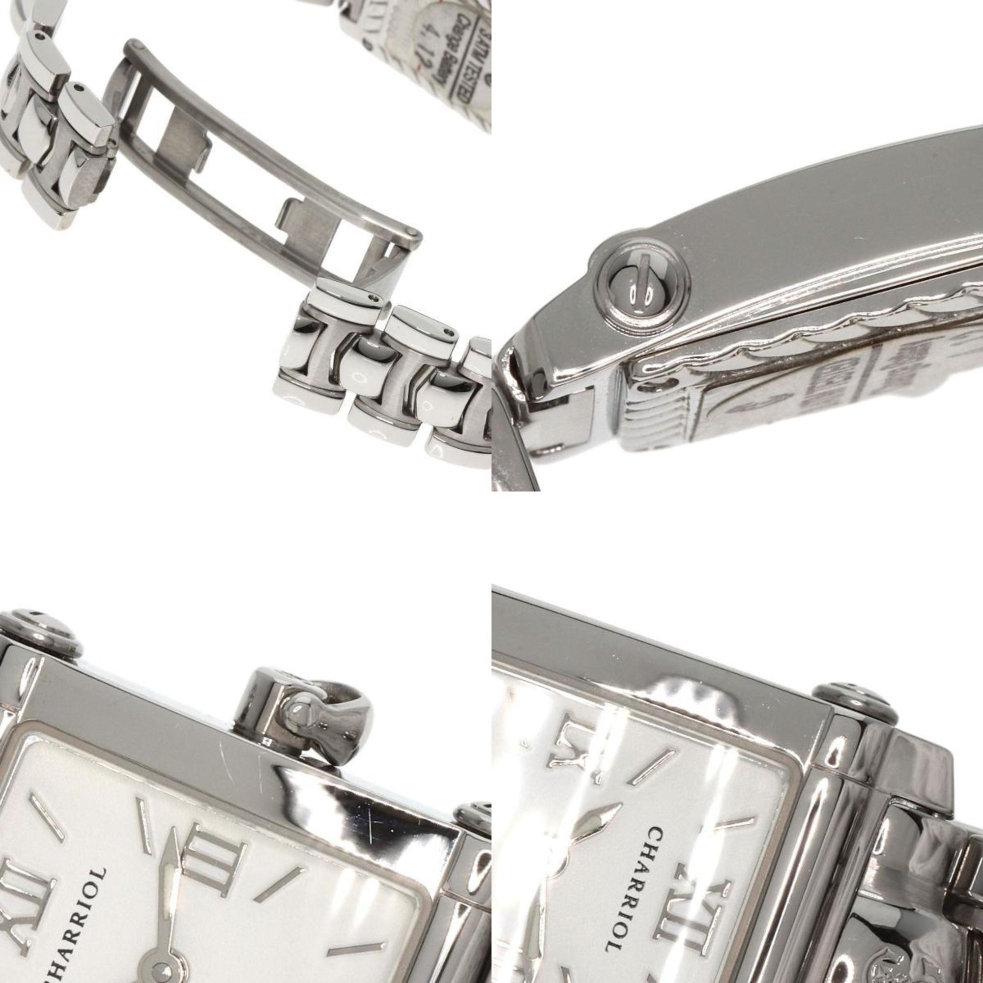 Pre-Owned Philippe Charriol Ref.9012911 Columbus Watch Stainless Steel/SS Ladies PHILIPPE CHARRIOL (Good)