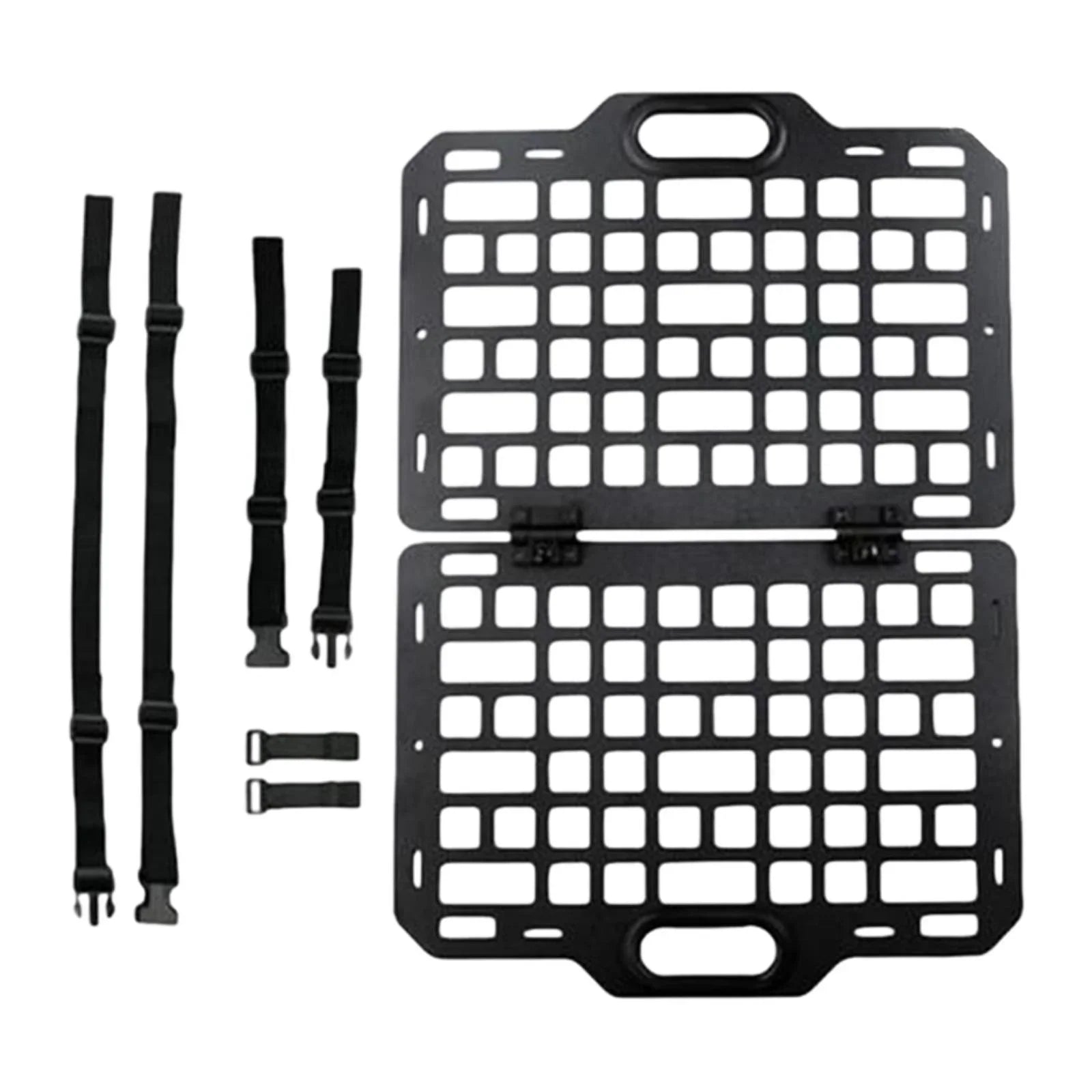 BAOSITY Auto Seat Back Organizer Modular Storage Molle Panel Car Seatback Hanging Plate Auto Seat Panel for Automotive Truck Parts