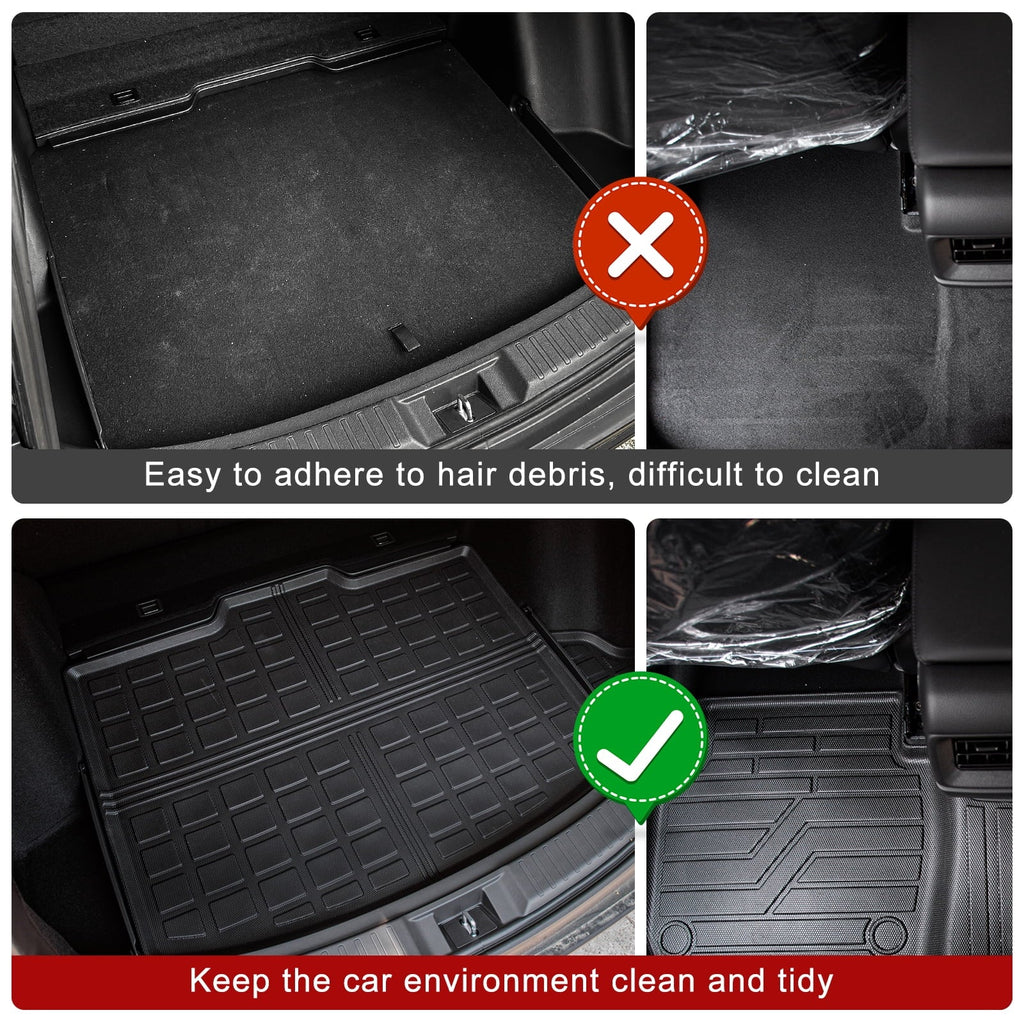 Fit 2023 2024 Honda CRV Cargo Mat Trunk Mat All Condition Cargo Liner 2023 CR-V Fuel Accessories Non-Hybrid