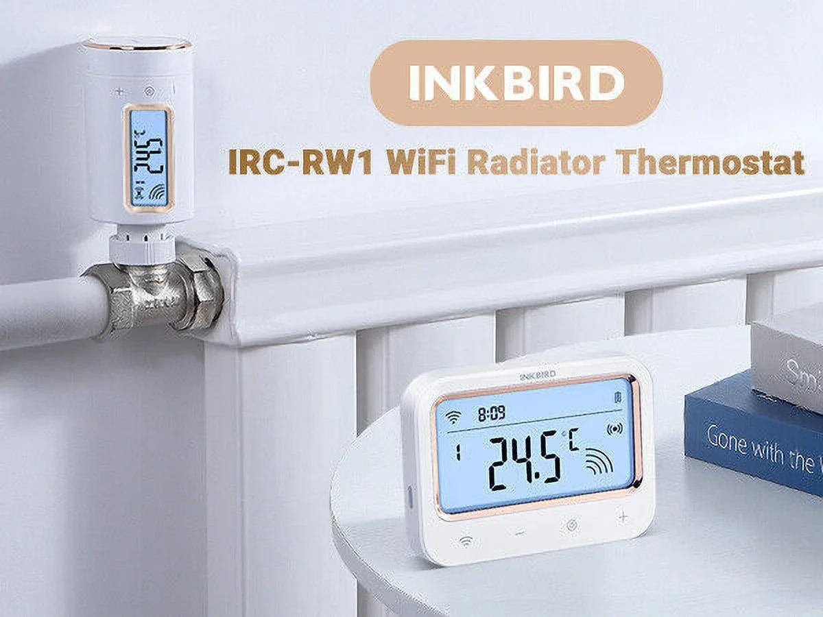 Inkbird Digital Radiator Valve Thermostatic Smart Intelligent Controller WiFi Gateway