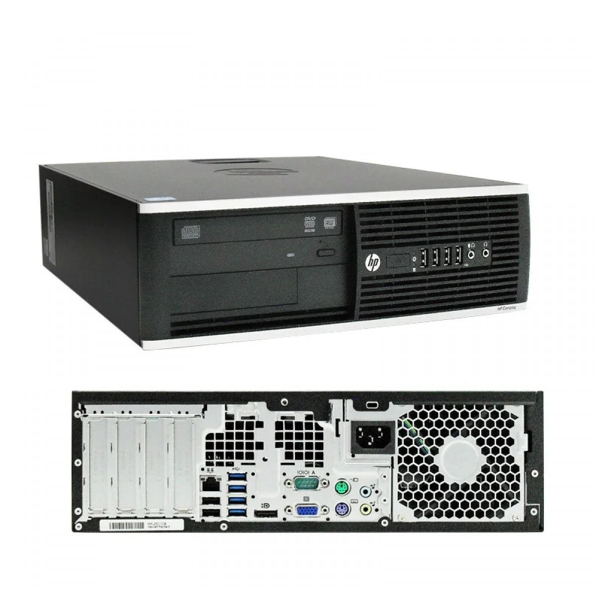 Hp Elite 8100 SFF Dual Core i5 3.2Ghz 8GB RAM 500Gb SSD WiFi Windows 10 Home Desktop Computer - 1 Year Warranty