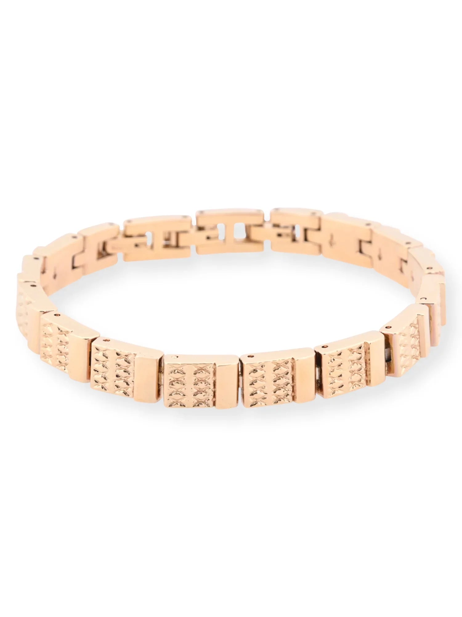 Elgin Adult Female Watch and Bracelet Set in Gold with Czech Stones and MOP Dial (EG180011ST)