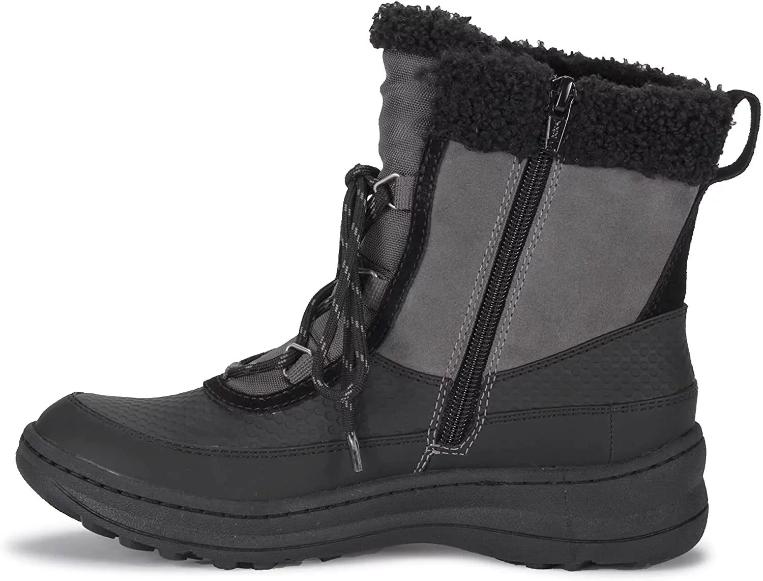 Baretraps ALTA Women's Boots Dark Grey/Black Suede Size 5.5 M (BT28513)