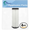 4-Pack Replacement Dirt Devil Cruiser Self-Propelled M091700 Vacuum HEPA Filter - Matching Dirt Devil 3JC0280000, F1 HEPA Filter