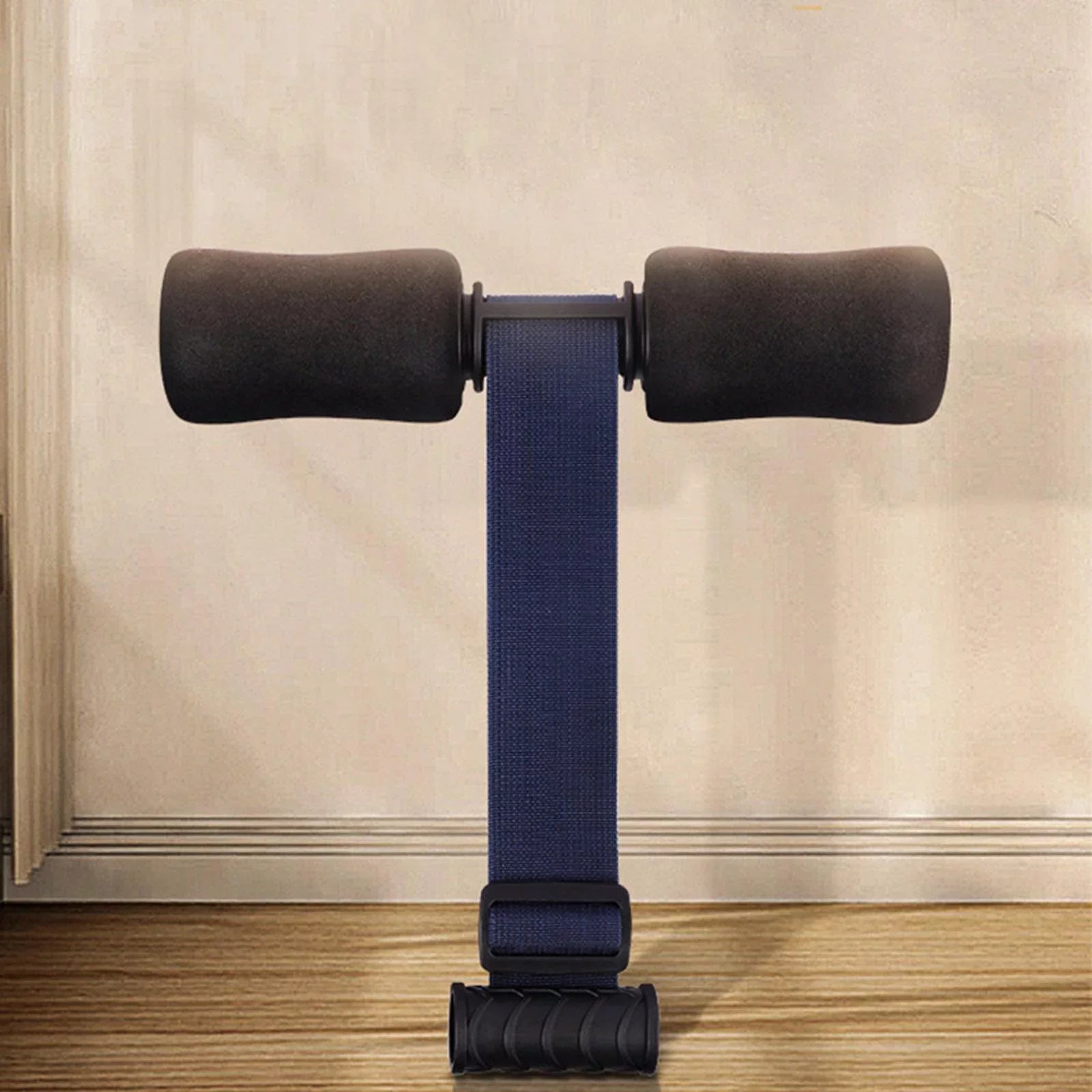 Portable Nordic Hamstring Strap Abdominal Workout Sit Abdominal Exercise Padded Bar