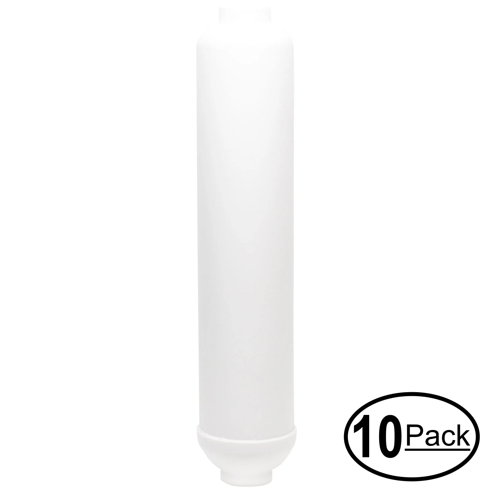 10-Pack Replacement for MaxWater 101095 Inline Filter Cartridge - Universal 10-inch Cartridge for MaxWater 5 stage portable ro di reverse osmosis System - Denali Pure Brand