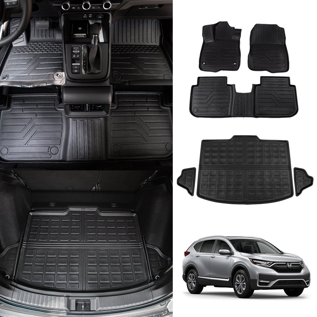 Fit 2023 2024 Honda CRV Cargo Mat Trunk Mat All Condition Cargo Liner 2023 CR-V Fuel Accessories Non-Hybrid