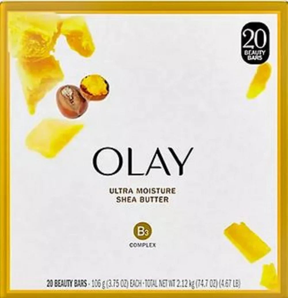 Olay Ultra Moisture Shea Butter Beauty Bar (3.75 oz., 20 ct.)