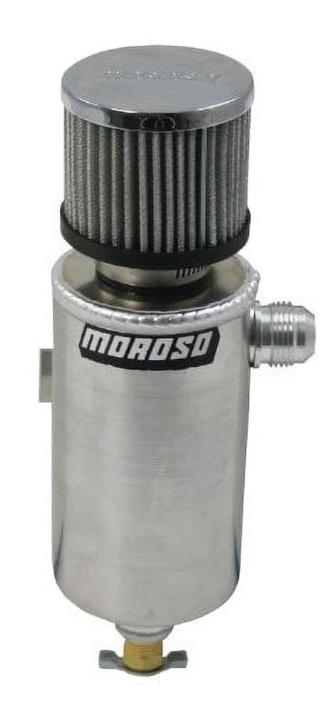 Moroso 85461 Aluminum Breather Tank with -12 AN Fitting