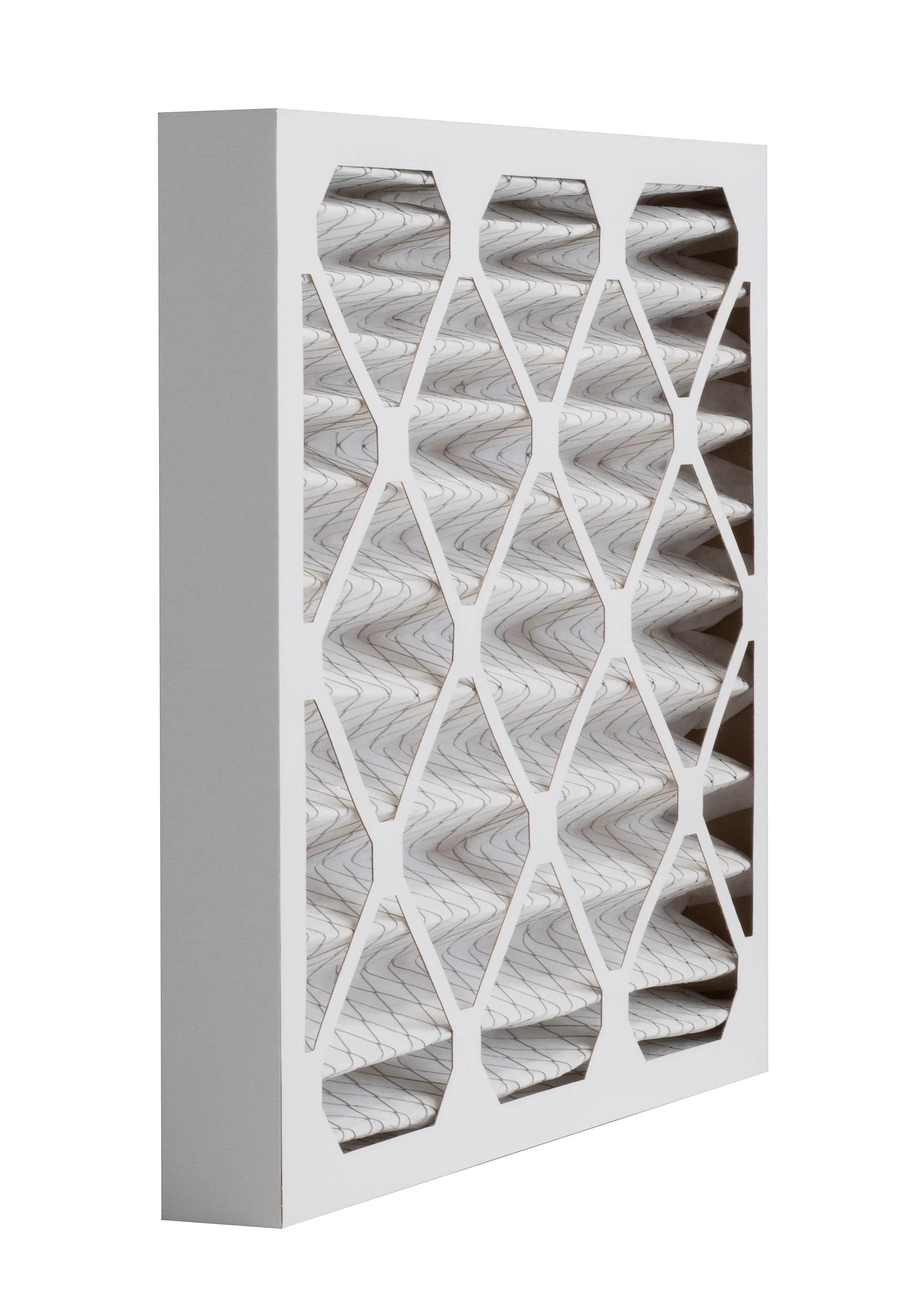 Aerostar 14x25x2 MERV 13, Pleated Air Filter, 14x25x2, Box of 6, Made in the USA