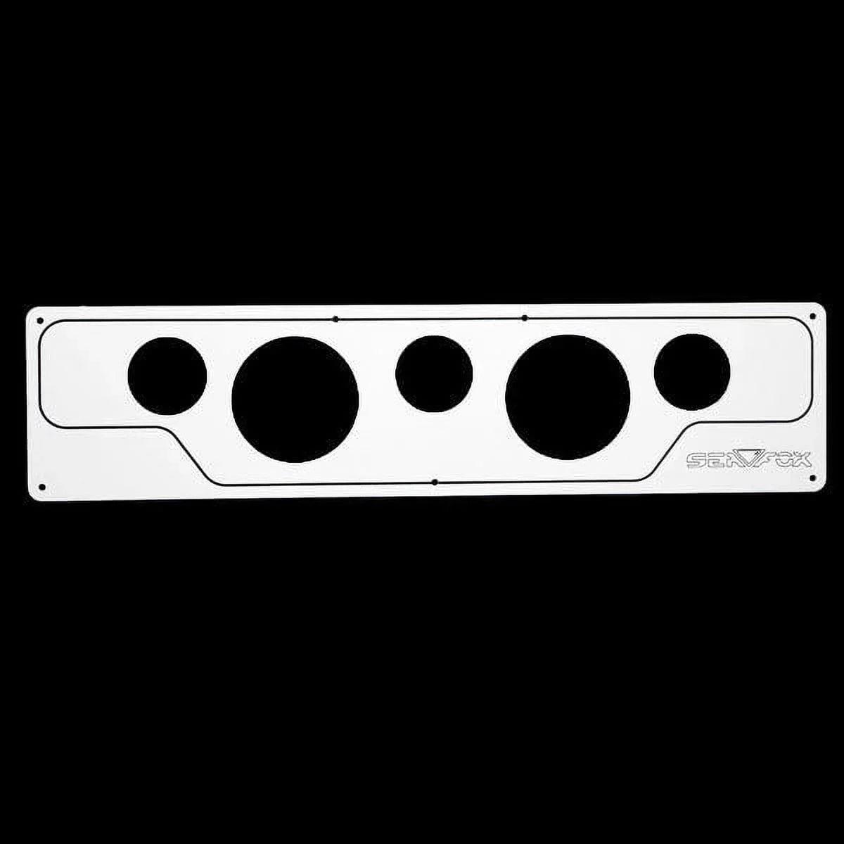 Sea Fox Ship Blank Panel | 21 1/2 x 5 1/8 Inch White Aluminum