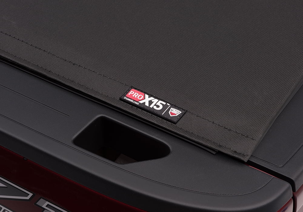 TruXedo Pro X15 Soft Roll Up Truck Bed Tonneau Protection Fits select: 2014-2019 CHEVROLET SILVERADO, 2014-2019 GMC SIERRA