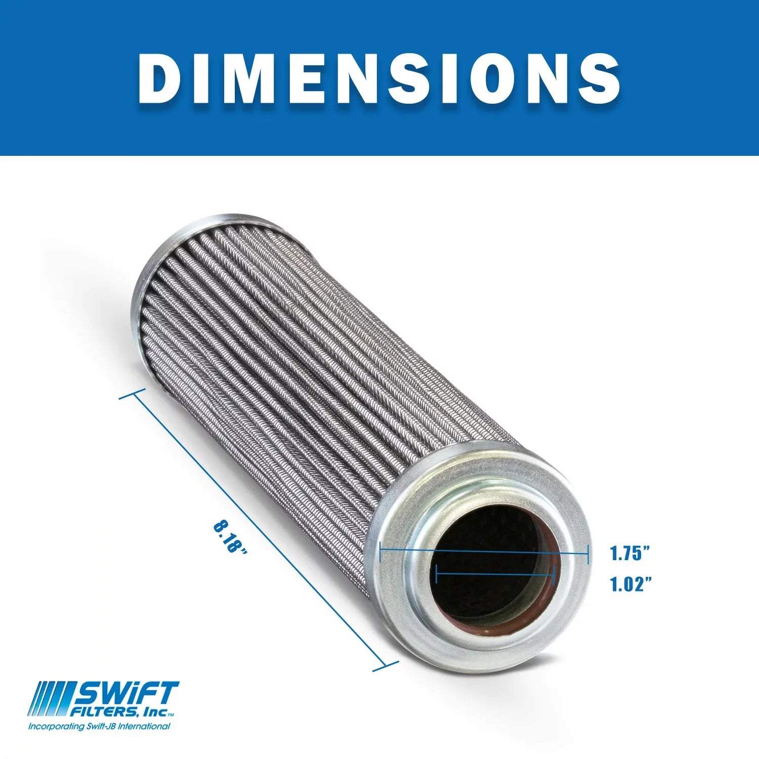 Direct Interchange for TAISEI KOGYO P-T-3-8C rtridge Filter Element Microglass Construction 12 Micron