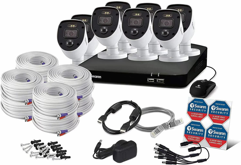 Swann SwannForce 8 Camera 8 Channel 1080p Full HD DVR Security System