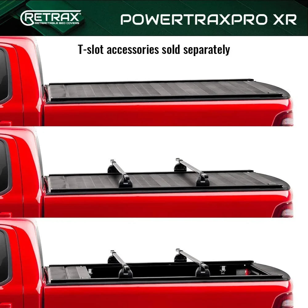 Retrax By Realtruck PowertraPRO XR Retractable Truck Bed Tonneau Wrap | T-90860 | Matching With Select 2022-2023 Toyota Tundra w/o Deck Rail System 5' 7" Bed (66.7")