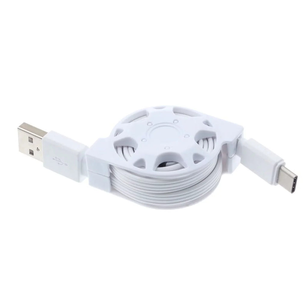 USB Cable w Car Mount, Retractable Type-C Charger, Dash Windshield Holder N2Z for Samsung Galaxy A9 A50 A20 A10e - Sonim XP8 XP3 - Sony Xperia 5 10 Plus 1 - Xiaomi Redmi Note 7, Mi Mix 2 9T 9