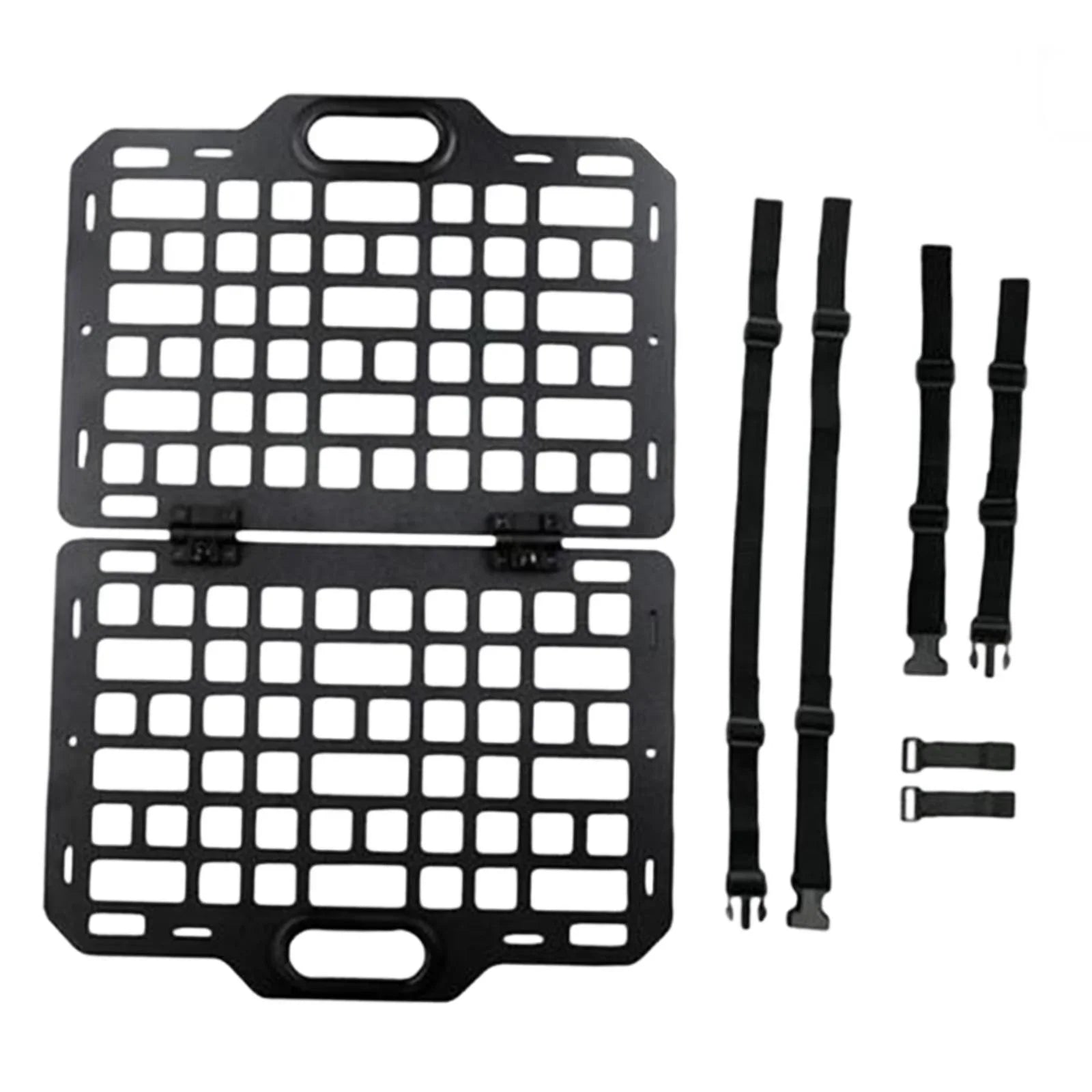 BAOSITY Auto Seat Back Organizer Modular Storage Molle Panel Car Seatback Hanging Plate Auto Seat Panel for Automotive Truck Parts