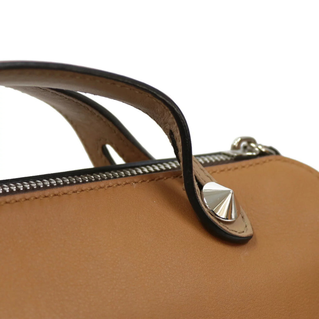 Pre-Owned FENDI Shoulder Bag Handbag By The Way Brown Ladies (Fair)