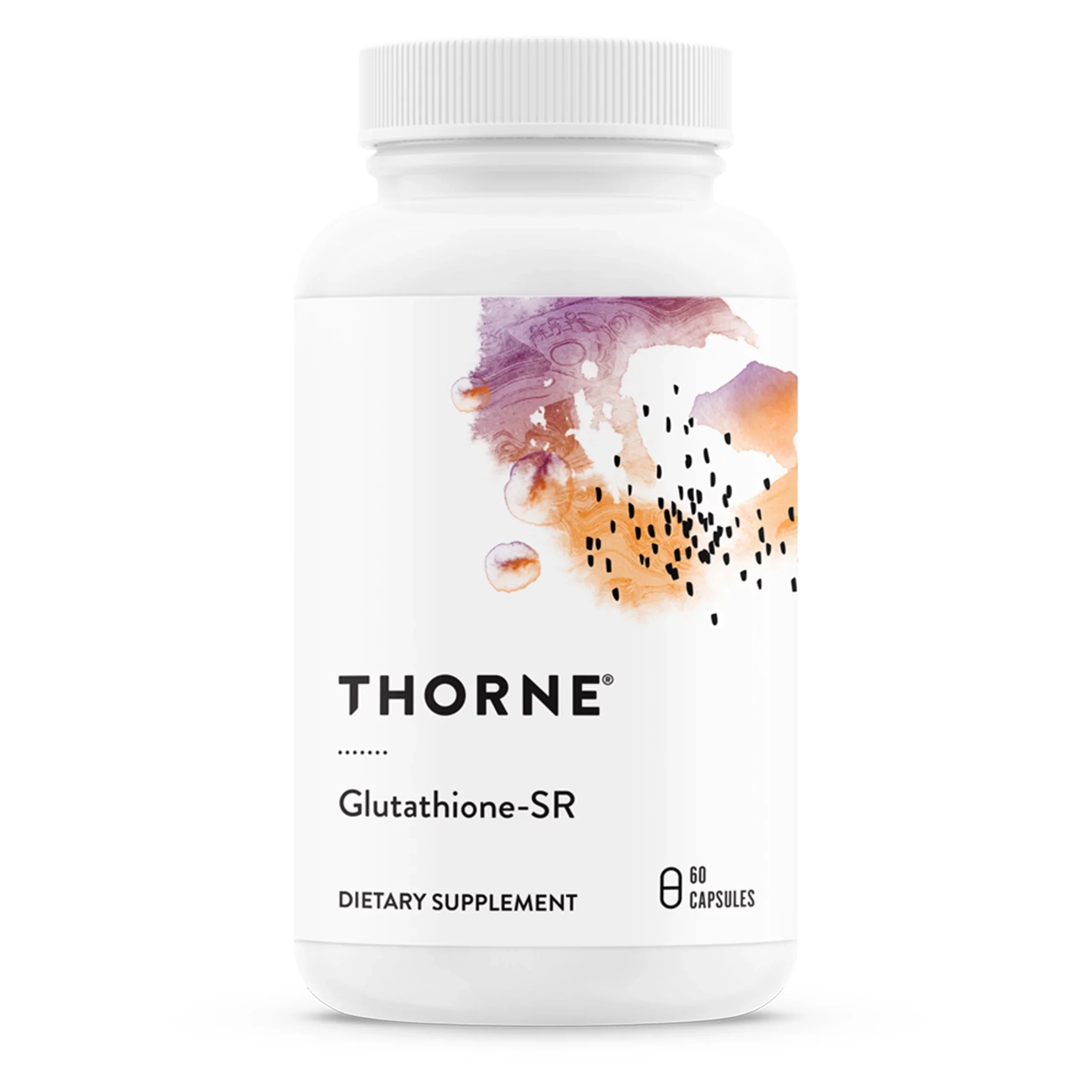 Thorne Glutathione-SR, Sustained-Release Glutathione for Antioxidant Support, 60 Capsules