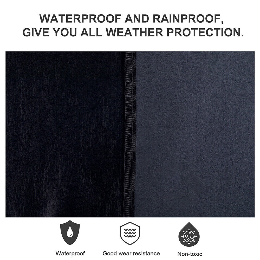 JLLOM Ultimate Leather Top Sunshade Protection for Jeep Wrangler JK JKU 07-18 - Shield Your Ride from Harsh Sunlight