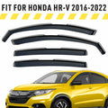 AEROGUYS In-Channel Window Deflectors Extra Strong Window Visors Rain Guards Fit for Honda HR-V 2016-2022, Sun Visors, Wind Vent Visors, Car Accessories - 4 pcs. AG0157