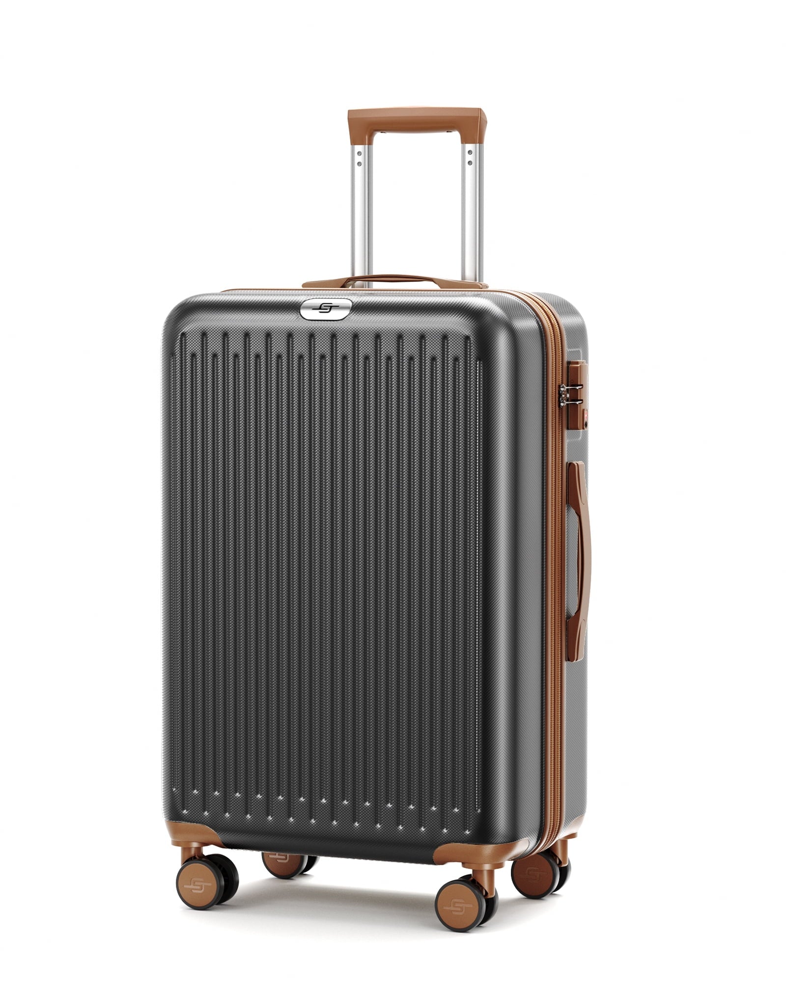 Crtynell 20-Inch Carry on Expandable Luggage with TSA Lock Airline Approved Suitcase with Spinner Wheels