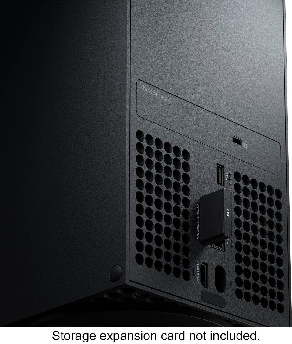 Microsoft Xbox Series X 1TB SSD Video Gaming Console + 1 Xbox Wireless Gaming Controller - 16GB GDDR6 RAM, Black, 8X Cores Zen 2 CPU, 802.11AC WiFi, 8K HDR, 4K UHD Blu-Ray - 64GB USB Flash Drive