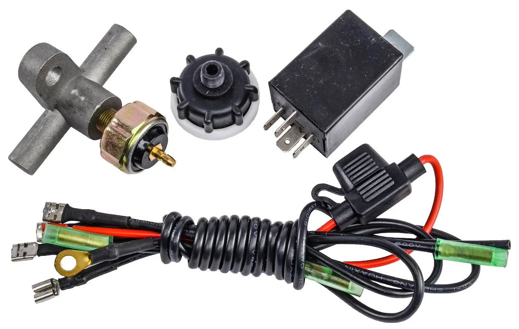 JEGS 63016 Electric Vacuum Pump Kit 18 in. to 22 in. (Hg) Includes: Vacuum Pump