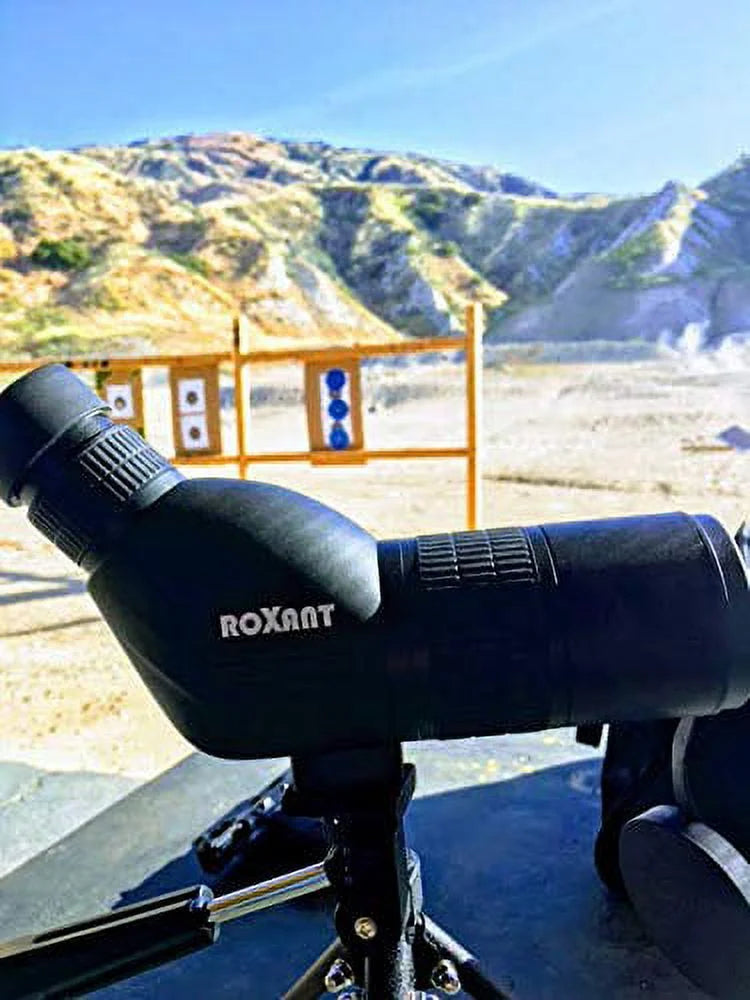 Roxant Authentic Blackbird High Definition Spotting Scope with Zoom - Rubber A..