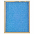 True Blue 120241 20" x 24" x 1" Flat Panel Spun Fiberglass Disposable Furnace Air Filter MERV 2 - Quantity of 12