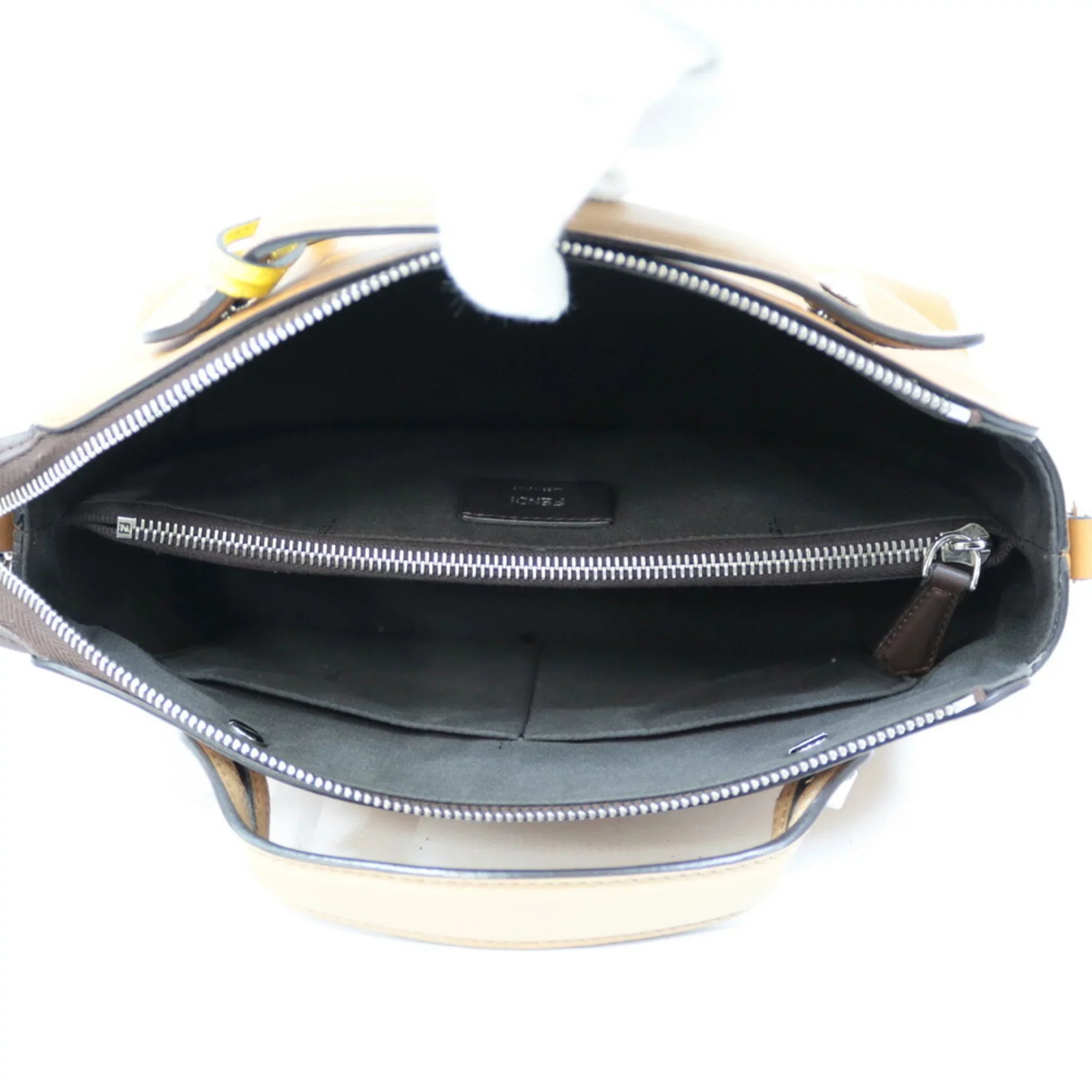 Pre-Owned FENDI Shoulder Bag Handbag By The Way Brown Ladies (Fair)