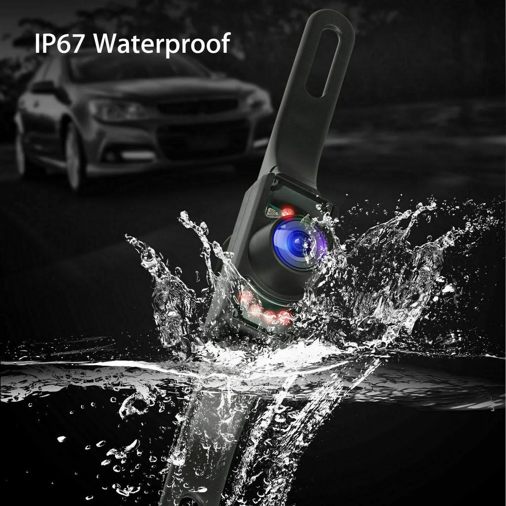 Wireless Backup Camera System 170° 5" TFT LCD Rear View Monitor IP67 Waterproof Night Vision Reverse Camera for Car MPV SUV RV